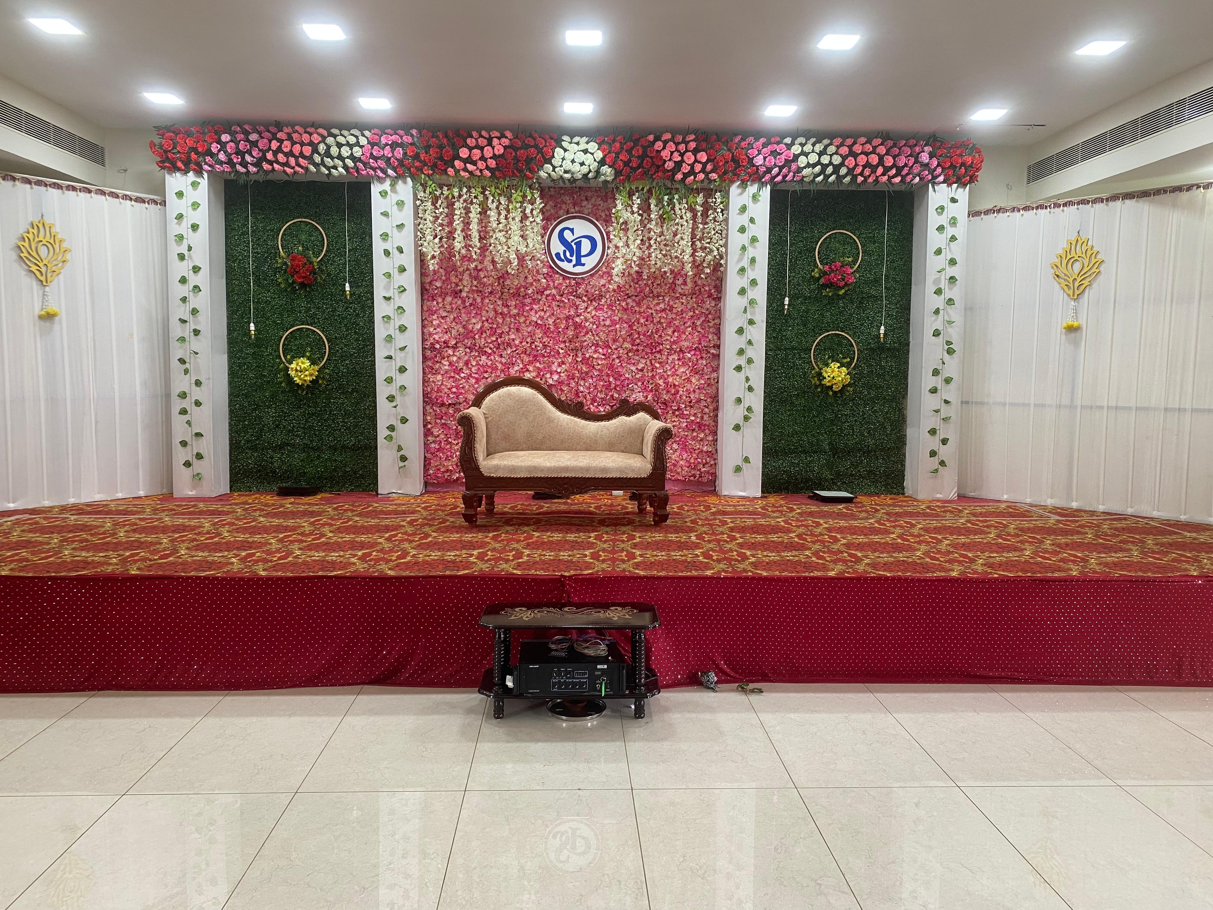 SSA Hall A/C Stage Decor